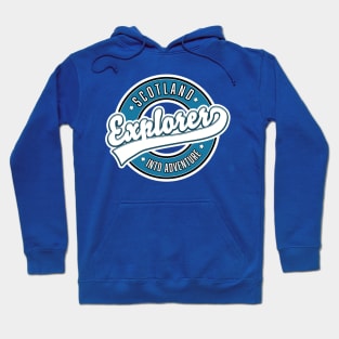 Scotland explorer into adventure Hoodie